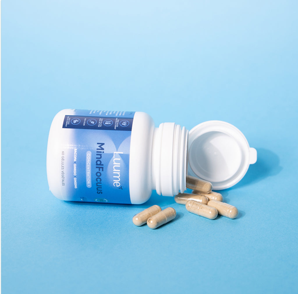 MindFocus – Concentration, Mémoire & Motivation | Complément Naturel 100% Vegan