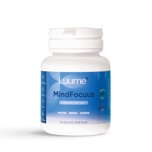 MindFocus – Concentration, Mémoire & Motivation | Complément Naturel 100% Vegan